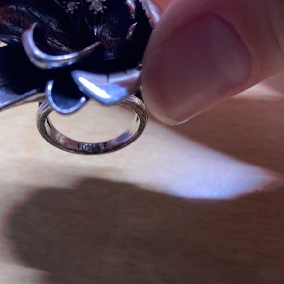 Fossil ring size 7 - Picture 3 of 5